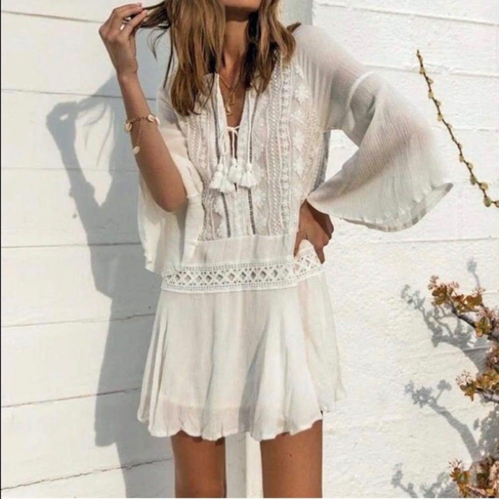 BEACH COVER UP DRESS - Picture 3 of 10